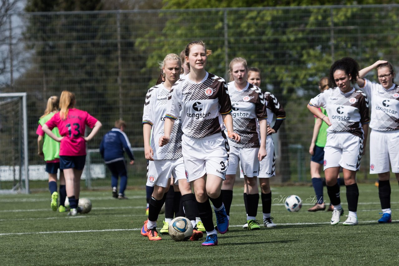 Bild 102 - B-Juniorinnen Ellerau - St. Pauli : Ergebnis: 1:1